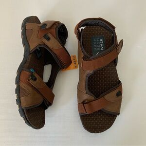 Nunn Bush Brown Walking Rio Bravo Men’s size 11 Wide Brown Sandals